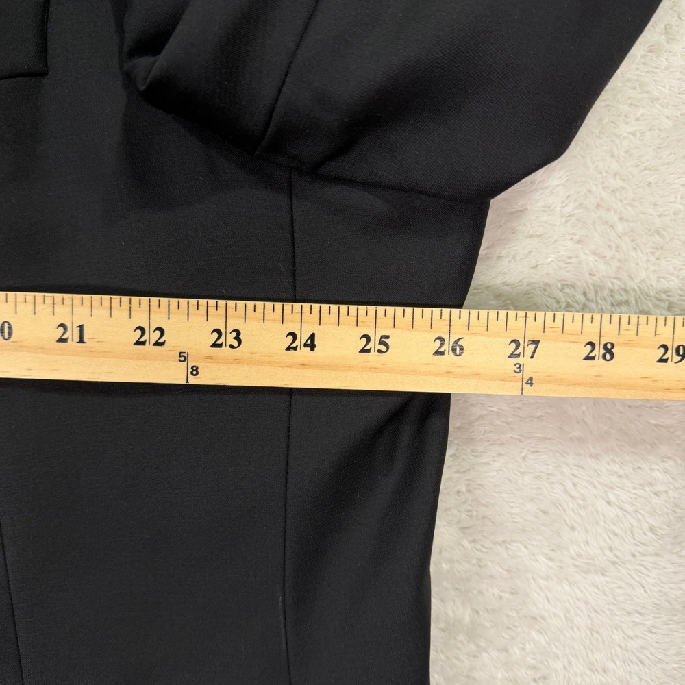 Jack Victor Mens 50XL Tuxedo Suit Black 3-Piece Silk Vest Super 100s Wool 44x32 - Picture 7 of 16